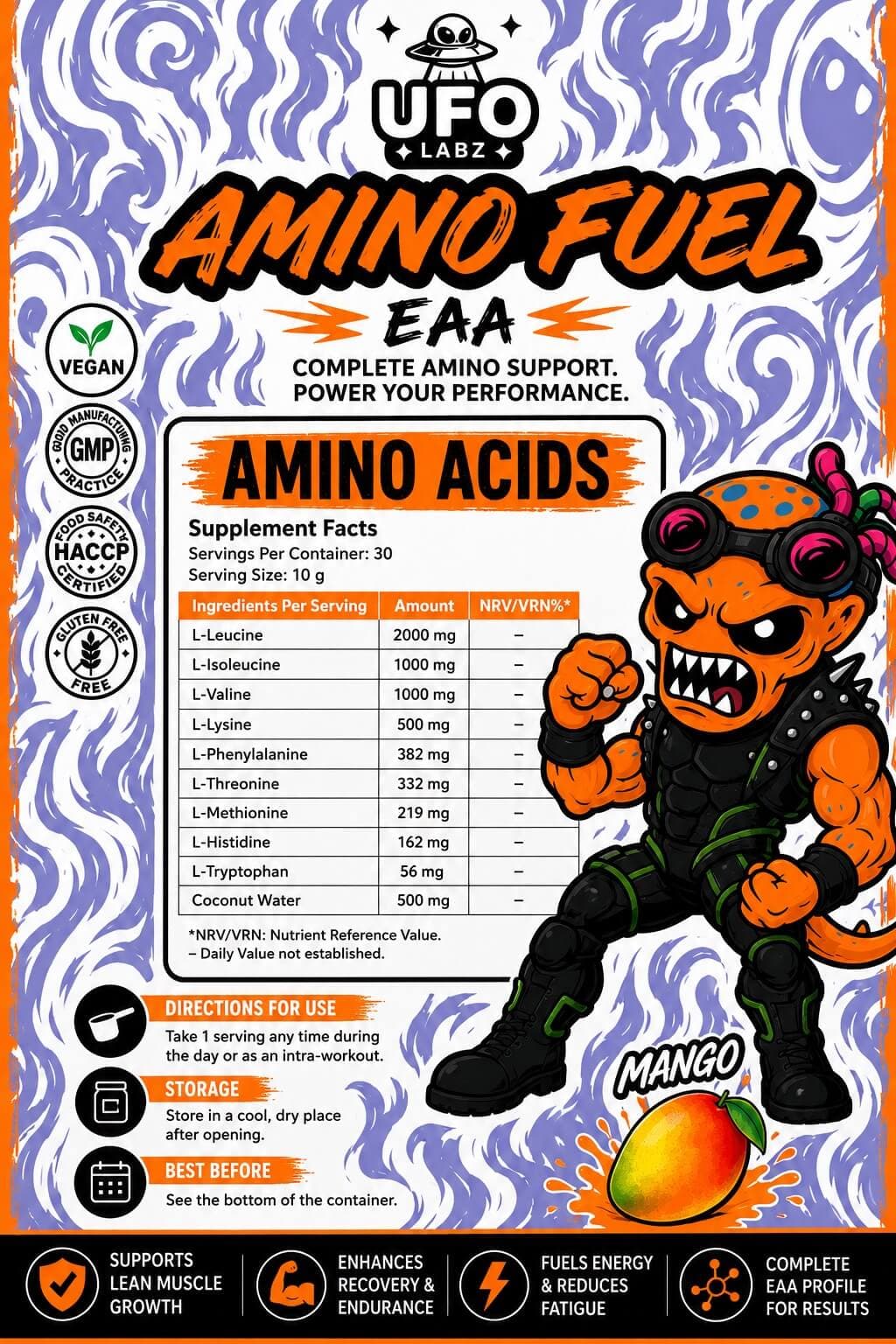 Amino Fuel EAA (Mango) thumbnail 2